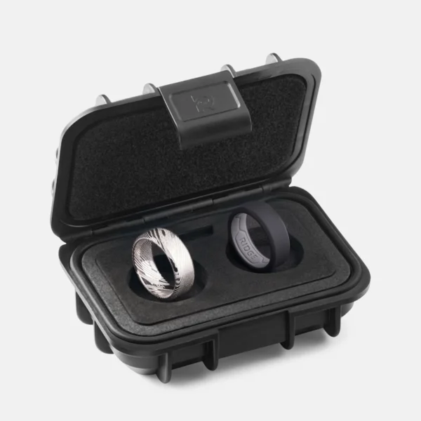 8mm Beveled Ring Set - Image 4
