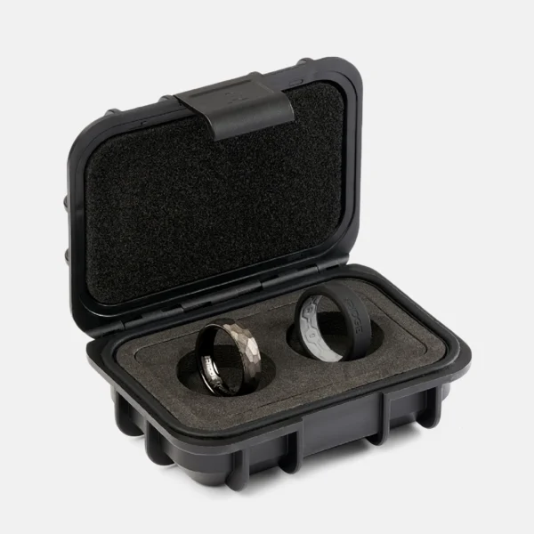 6mm Hammered Ring Set - Image 4