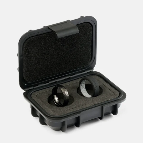 6mm Hammered Ring Set - Image 4